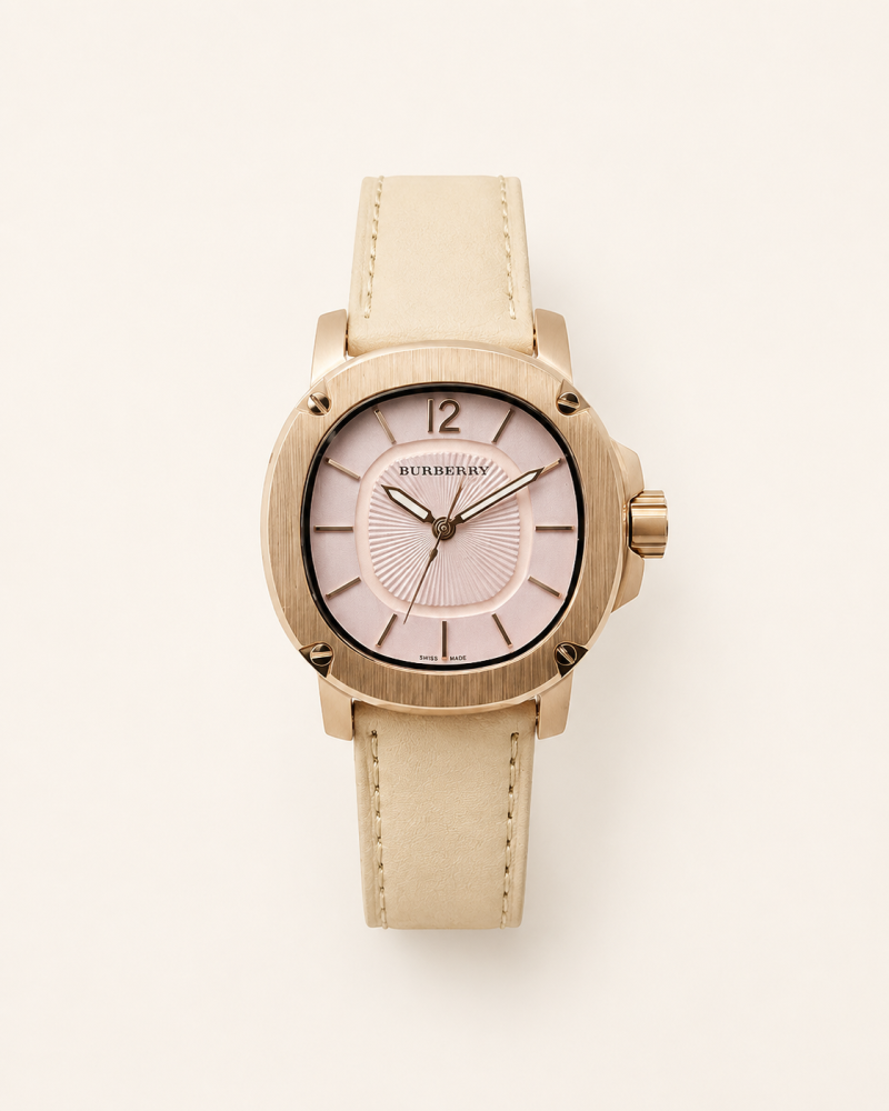 Reloj Burberry Mujer Oro Rosado | Elegancia y Estilo Exclusivo
