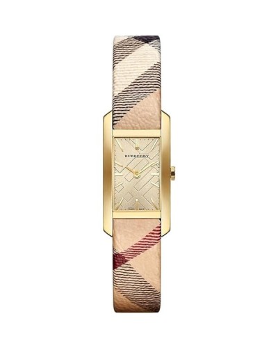 Reloj Burberry Mujer | Diseño Rectangular con Estampado Check