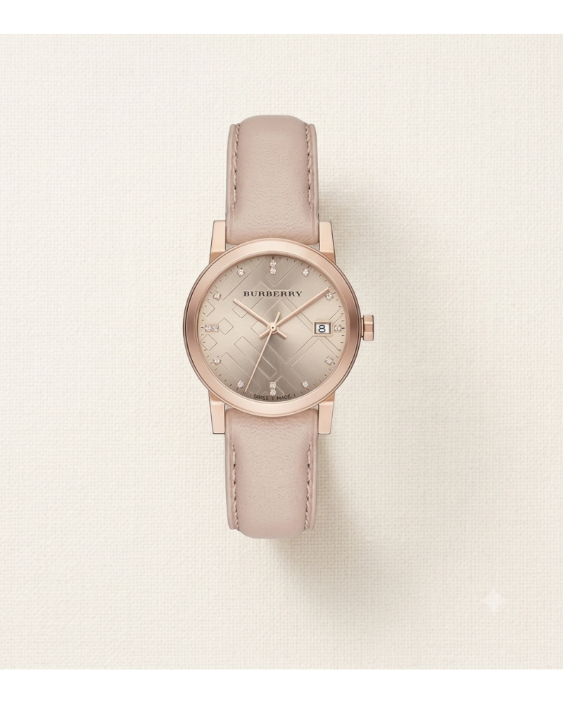 Reloj Burberry The City BU9126 Mujer Oro Rosa  | Swiss Made